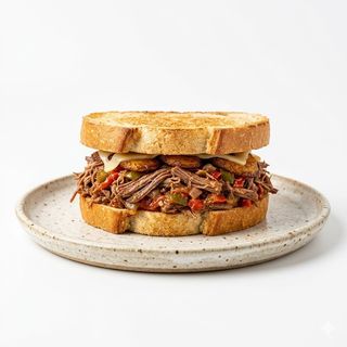 Sándwich De Ropa Vieja