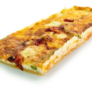 Coca De Bacalao, Salmón Y Trigueros (5 Raciones)