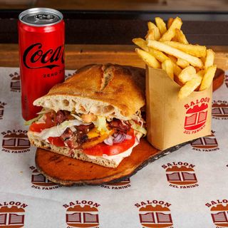 Menù Chicken Saloon + Patatine Classiche + Bevanda