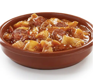 Ración callos con chorizo