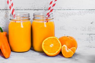 Cijeđeni sok narandža