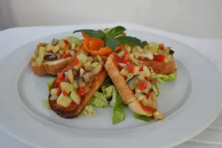 Bruschette  sa povrćem 350 gr
