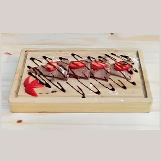 Quesadilla de Morango e Nutella