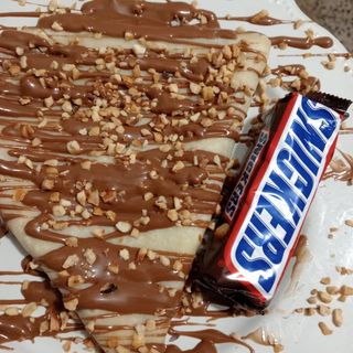 Crêpe Snickers 