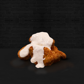 Nuggets (6 Uds.) con salsa de queso