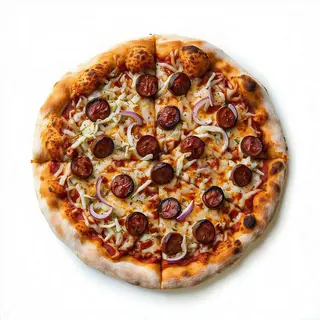 Pizza De Salchicha Y Friarielli (32 Cm.)
