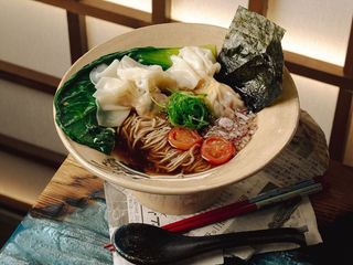 VEGAN WONTON SHOYU