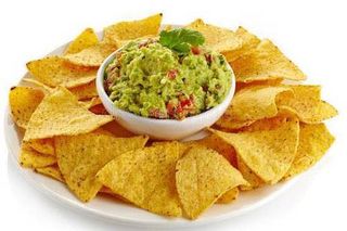 Nachos com Guacamole