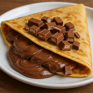Crepe De Nutella Y Kit Kat