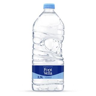 Agua Mineral Font Vella, Botella 2,5 L.