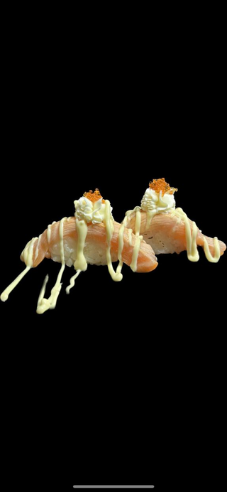 S01.Sake flambeado queso 2u