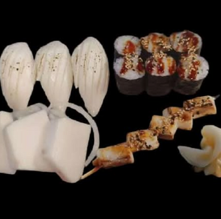 Combo pez mantequilla teriyaki set