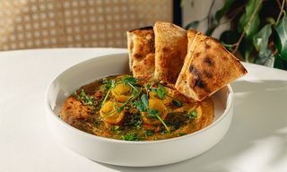 გამომცხვარი ბადრიჯნის კრემი ფოკაჩასთან ერთად