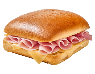 Pan Brioche de Jamón York y Queso