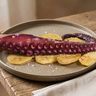 Pata de pulpo a la brasa