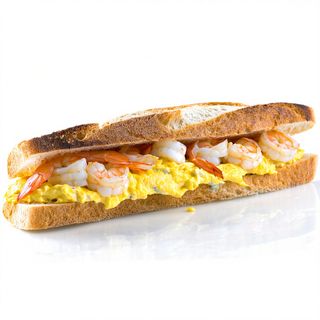 Baguette De Tortilla De Gambas