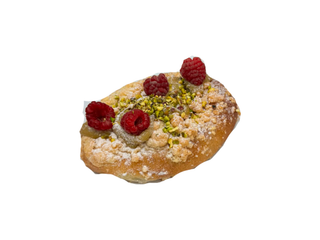 Malinianka z pistacją