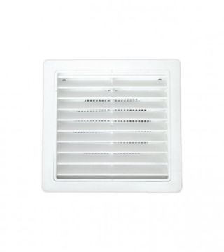 (017640) Rozetna za ventilaciju 150x150mm PVC bijela 3946-009