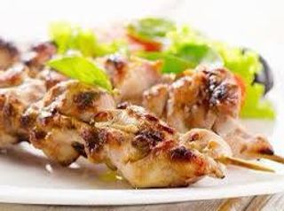 Brochettes De Poulet Mariné