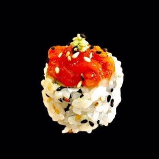 tempura roll-salmone