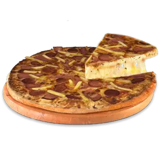Pizza Salchipapa
