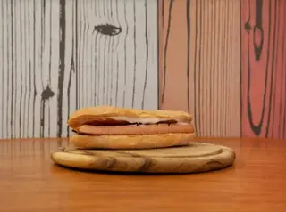 Panino con hot dog