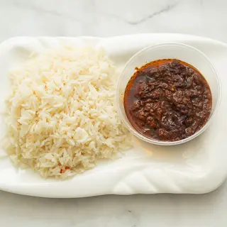 Rice And Chicken With Stew
