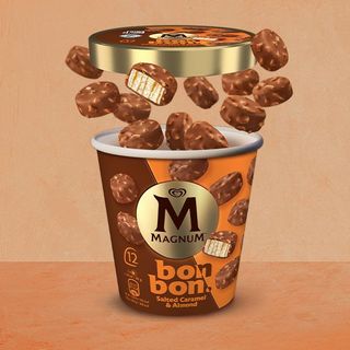 Magnum BonBon Salted Caramel & Almond 12 Uds.