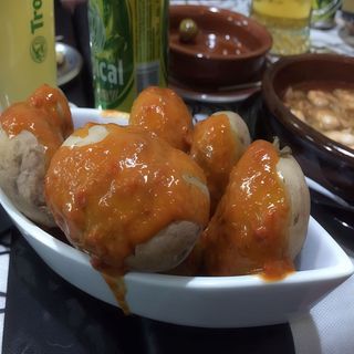Papas Arrugadas Con Mojo