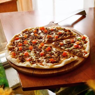Steak Pizza