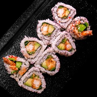 Урамаки скариди темпура сет