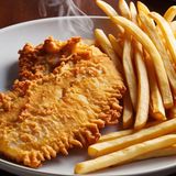 Filete De Merluza Con Patatas