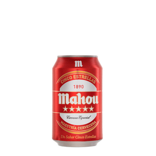 Cerveza Mahou 5 Estrellas