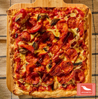 Pizza Spicy Little Italy (27.5 Cm. x 25 Cm.)