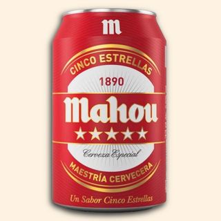 Cerveza Mahou 5 Estrellas Lata 1 Uds.