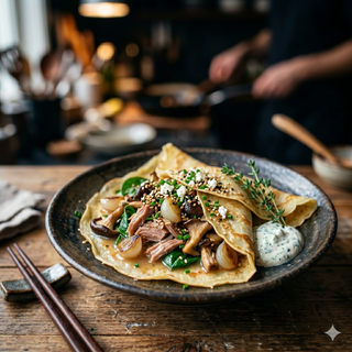 Crepes salata