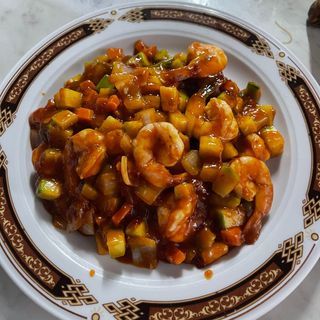 Gambas Con Guindillas