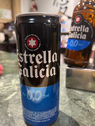 CERVEZA SIN ALCOHOL 0,0 Estrella de Galicia 33cl