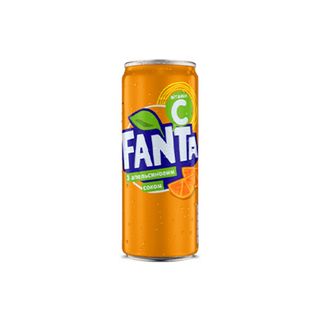 Fanta апельсин 0,33 ж/б