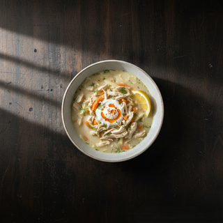 Supa de pui a la grec