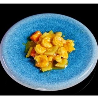 197. Gamberi al curry