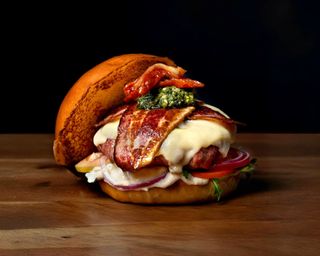 Hamburguesa Tribérica