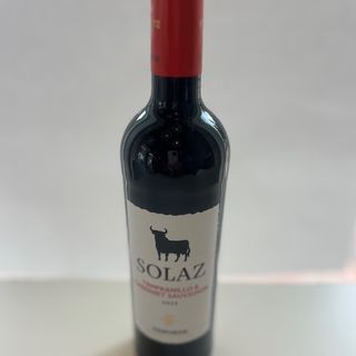 Bottle Red Wine Tempranillo & Cabernet savignon