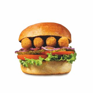 Burger panierowany ser mozzarella