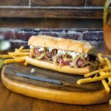 Bocadillo de VACIO (carne desmechada)