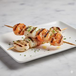 Spiedini alla griglia