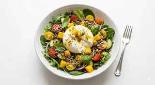 Ensalada de burrata