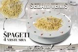 Spaghetti sa 4 vrste sira