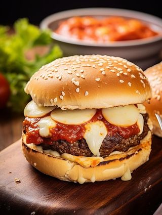Mozarella Burger
