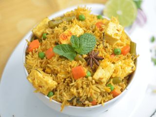 Plato Biryani De Queso